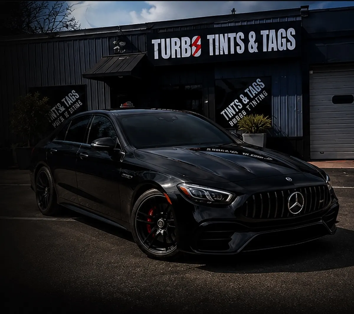 Mercedes-Benz with professional ceramic window tint in Prince George's County