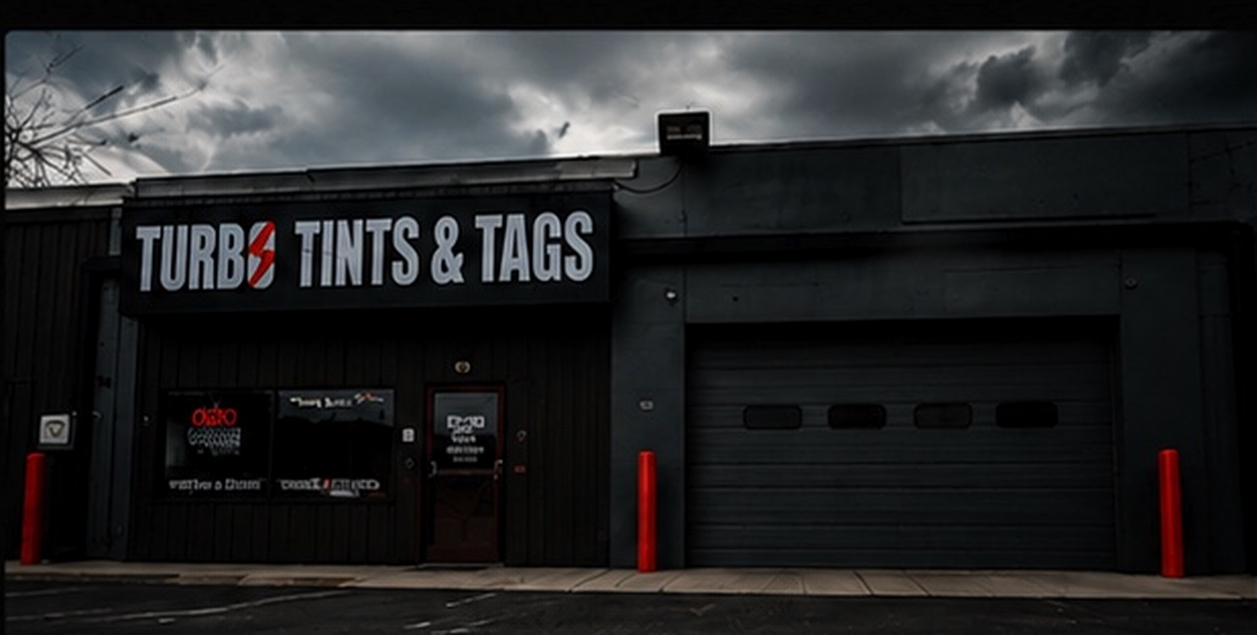Turbo Tints & Tags window tinting shop in Clinton, Maryland